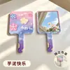 Venta Directa de Fábrica Espejo de Mano Cuadrado Espejo de Belleza Portátil para Maquillaje con Impresión de Logo Espejo de Regalo para Publicidad de Belleza