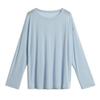 100% Lyocell Tencel, Blanqueador y Fácil de Combinar, Camiseta Protectora Solar de 5 Colores, Ligera, Holgada y Suave
