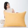 Cojín de Lino de Color Sólido, Cojín para Sofá, Cojín Grande para Respaldo para Sala de Estar y Cabecera de Cama, Funda de Cojín sin Relleno, Mirador