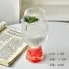 Taza de Té de Frutas Retro para el Hogar de Gran Capacidad, Taza para Café Americano Helado, Taza de Cerveza, Taza de Vidrio de Nicho, Taza para Jugos, Taza para Bebidas