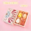 Caja de almacenamiento para huevos de maquillaje de belleza al por mayor, juego de borlas para polvo de doble uso seco y húmedo, caja de regalo, esponja calabaza corte oblicuo soporte no absorbe polvo