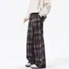 Pantalones Largos Casuales para Hombres y Mujeres, Estilo Japonés de Moda, Harajuku de Moda Estilo Nuevo, Versátiles, Simples y Artísticos