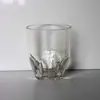 Suministro directo de fábrica taza de cerveza de plástico SAN de fondo cuadrado en cuatro lados, vaso acrílico para bebidas, vaso de PC para jugos