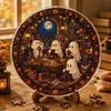 Novo Suncatcher de Acrílico de Halloween Transfronteiriço Quebra-Cabeça de Acrílico de Halloween F