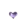 50 Mini Decoraciones para Uñas en Forma de Corazón Transparente, Pequeños Corazones de Melocotón Coloridos de Resina, Accesorios 3D para Uñas, Venta al por Mayor Mixta