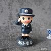 Decoração de bolo escavadeira celebridade da internet escavadeira trator de esteira aniversário de menino carro de engenharia barricada plug-in ornamentos de escavadeira