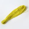 Elástico Redondo de Alta Elasticidade Atacado Poliéster 2.5mm 3mm Acessório de Cordão Elástico Colorido Corda Elástica de Borracha Elasticidade