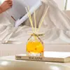 Difusor de Caña de Aromaterapia sin Fuego Aceite Esencial Fragancia para Hogar Dormitorio Baño Ambientador Eliminador de Olores Fragancia de Larga Duración