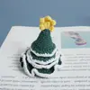 Chapéu Colorido Doce de Princesa Pequeno Adorno de Cabeça, Chapéu de Crochê de Lã Grampo de Cabelo, Adorno de Cabeça Feito à Mão Produto Acabado