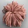 Elásticos de Cabelo DIY Atacado Sem Costura DIY Pequenos Anéis de Couro Material Manual Fivela Dois-Em-Um Nós Manuais