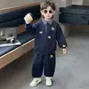 Conjunto de Sudadera de Pony para Niños Primavera y Otoño 2026 Nuevo Otoño Estilo Coreano Fresco Bebé Celebridad de Internet de Moda Conjunto de Dos Piezas