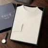 Suéter de Cachemira Nuevo Otoño e Invierno 2025 Pulóver para Hombre Manga Larga Cálido Básico Cuello Medio de Tortuga Suéter de Cachemira para Hombre