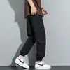 Xintang Roupa Masculina 2026 Verão Novo Estilo Fino Nove Pontos Seda Gelada Casual Japonês Solto Calças Jogger Calças Casuais