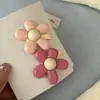 Pinza para el Cabello Rosa Linda Infantil Moño Pinza Pequeña para el Cabello Flequillo Lindo Lateral Pinza de Pato Accesorios para el Cabello Femeninos Dopamina