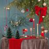 Adornos navideños plegables de papel grueso estilo americano para árbol de Navidad, diseño de actividades festivas, decoración para centros comerciales, tiendas y restaurantes.