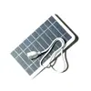Placa de carga solar de 2W 5V para exteriores, cargador solar para teléfono móvil, energía móvil, explosiones transfronterizas