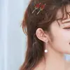 Grampo de Cabelo Colorido Geométrico da Moda com Strass, Presilha Redonda para Meninas, Acessório de Cabelo para Parte de Trás da Cabeça