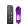 Masturbador de Succión Rose Instant Orgasm de Silicona de Grado Alimenticio Silencioso 40Db 7 Frecuencias 5 Velocidades Fuerte Succión Juguete Sexual Femenino