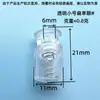 Hebilla de resorte de plástico, accesorios para equipaje, hebilla cilíndrica para cuerda, tope de cuerda, hebilla ajustable, accesorios para ropa - Suministro directo del fabricante
