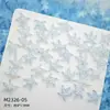 Accesorios para Uñas Estrella de Mar Aurora Estilo Japonés Cristal de Azúcar Estrella de Cinco Puntas Decoraciones de Uñas Portátiles Piezas de Accesorios Hechos a Mano para DIY