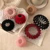 Elástico de Cabelo Ninho de Pássaro Coreano, Presilha para Coque Despojado, Ferramenta de Fixação para Rabo de Cavalo Alto, Presilha de Cabelo Retrátil