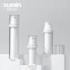 Xumin Botella de Vacío Reemplazable con Revestimiento Blanco Personalizado 15-30ml Tapa Plana Transparente Sub-Botella 50ml Botella para Loción