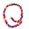 Accesorios para Joyería Concha de Agua Dulce Natural Teñida Asimétrica Cuentas Sueltas Pulidas Agujero Recto Piedra Natural 8 Cuentas