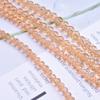 Cristal de vidro flat bead roda beads DIY acessórios de jóias contas soltas 4mm um 12mm talão cortina pulseira material atacado tira