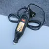 Mini Retificadora Elétrica Portátil Pequena Máquina Elétrica de Corte para Escultura em Jade e Madeira Polimento Remoção de Ferrugem Máquina de Gravação Pequena Furadeira Elétrica