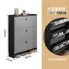 Gabinete para Zapatos con Tapa abatible para Entrada del Hogar, Almacenamiento de Zapatos Simple Moderno de Gran Capacidad, Zapatero de Lujo Ligero para Entradas de Apartamentos Pequeños
