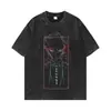 Camiseta Lavable de Manga Corta para Pareja Estilo Anime Bidimensional Solo Leveling Yo Subo de Nivel Solo Suministro Transfronterizo Exportación