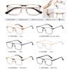 95888 estación independiente venta caliente metal armazón de gafas moda caja luz azul anti espejo óptico fabricantes stock hombres negocios