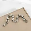 Moda Urbana Europea y Americana Punk Hip-Hop Pulsera Acero de Titanio para Hombre Cadena Gruesa Retro Joyería al por Mayor