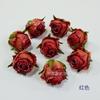 Flor Artificial Pequeña Rosa Copo de Nieve Borde Quemado Rosa Borde Quemado Transfronteriza Más Vendida Caja de Flores con Decoración de Caja de Regalo Acompañante de Flores