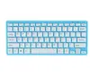 Traje de teclado y ratón inalámbricos 2.4G delgado portátil para portátil teclado externo mini oficina silencioso teclado y ratón tipo chocolate