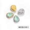 Borde de Gota de Agua Hebilla de Cristal Moca de Proteínas Vidrio Diamante de Cristal DIY Ropa Vestido de Novia Materiales Hechos a Mano Mayoreo