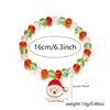 Pulsera de cuentas de cristal con colgante de anciano, árbol de Navidad, Joker, joyería europea y americana transfronteriza de Navidad, disponible al por mayor