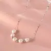 Collar de Perlas de Alta Calidad para Mujer 2023 Nuevo Simple Elegante Cadena para Clavícula Diseño de Nicho Joyería de Collar de Perlas