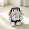 Solo Ropa de Muñeca/Ropa Hecha a Mano para Muñeca Conejo Jc Bonnie, Pijama, Vestido Mismo Estilo del Pequeño Libro Rojo, Conjunto para Muñeca de 32cm, Lindo
