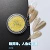 Perla Mágica de Espíritu Sirena Japonesa Penetrante de Hielo Tamaño Mixto Arte de Uñas Bola de Cristal Caviar Decoración de Uñas Coreana