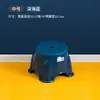 Banqueta de Plástico Estilo Nórdico Espessa Doméstica Empilhável Banco de Mesa de Jantar Banqueta Redonda Banqueta Alta Criativa Cadeira Simples Atacado