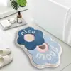 Alfombrillas de Baño Transfronterizas, Tufted y Flocked, Engrosadas, Absorbentes de Agua, Esterillas Refrigerantes, Alfombrillas para Puerta de Inodoro, Suministro de Comercio Exterior