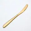 Juego de Cubiertos de Acero Inoxidable Grado Alimenticio 304 del Fabricante, Cuchillo para Bistec Occidental de Gama Alta de Nicho, Juego de Cubiertos de Tenedor y Cuchara para Uso Doméstico