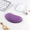 Espuma de Memória Pulso Mouse Base de Borracha Rebound Lento Almofada Confortável Teclado Almofada Escritório Teclado Sem Fio Apoio de Pulso Mouse Pad