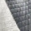 Tela acolchada laminada ultrasónica de imitación de piel de conejo, entretela de algodón de 60 g/m², impermeable y a prueba de viento, adecuada para cojines de sofá, almohadas y ropa