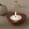 Molde de Silicona para Velas, Portavelas, Almacenamiento de Yeso, Recorte Redondo, Cuadrado, Corazón, Flor, Estrella de Cinco Puntas