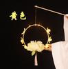 Linterna Antigua de Festival de Medio Otoño Hanfu Traje Antiguo Linterna Portátil Mariposa Luminosa Guofeng Accesorios para Fotos Venta al por Mayor Puesto Joyería