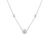 Collar Punto de Estrella para Mujer Diseño Nicho de Lujo Ligero Colgante de Zirconia de Alta Calidad Verano Simple Personalidad Cadena Collar Estrella Mismo Estilo