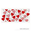Día de San Valentín amor enfermera Serie Médica Transferencia UV DTF Etiqueta de Cristal Pegatina para Taza desprendible