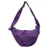 Bolsa Grande para Dumpling Feminina 2026 Nova Leve Alça Larga Transversal Nylon Lona Bolsa para o Dia a Dia Bolsa para Esportes Ciclismo